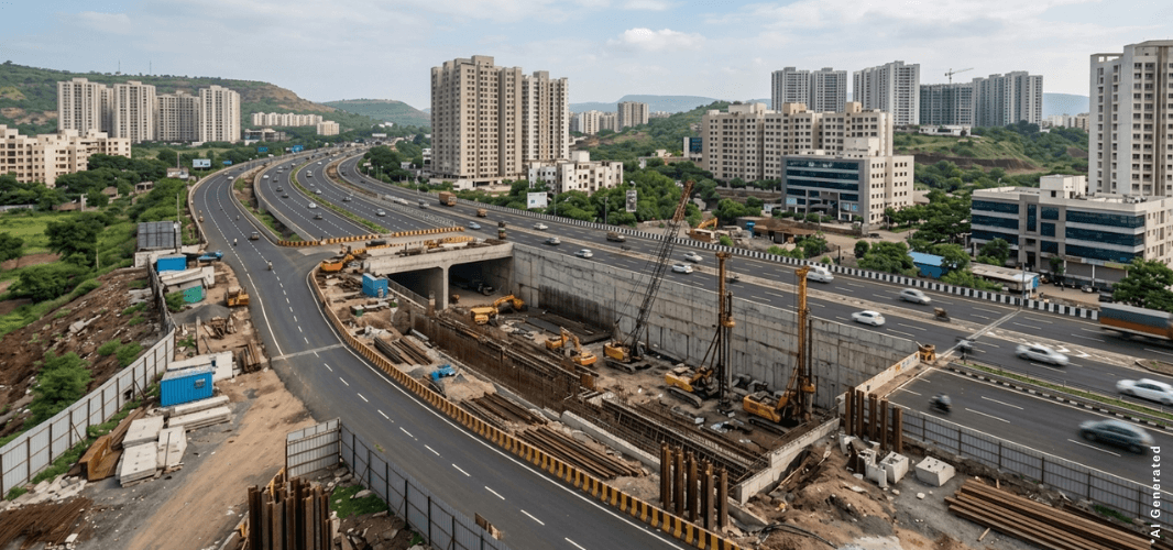 Investing in Punawale? Here's Why the NH-48 Underpass Approval Is a Game-Changer for Property Buyers